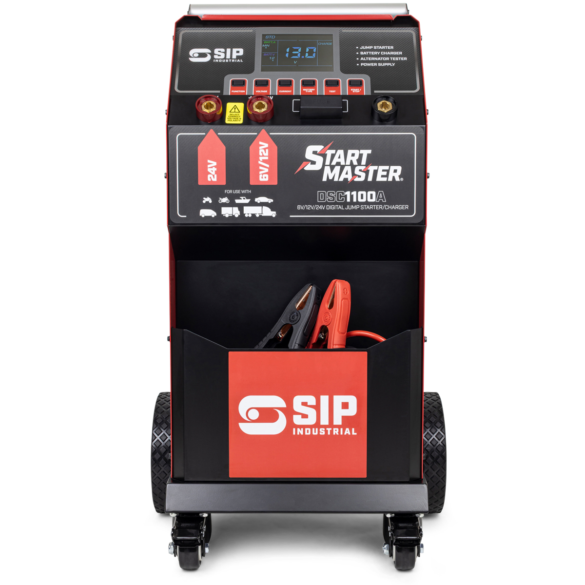 SIP STARTMASTER® DSC 1100A 6V/12V/24V Jump Starter Charger